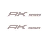 Accessoires Moto pour AK 550 2017 2018 2019 2020 2021 2022 2023 2024 Autocollants Réfléchissants