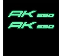 Accessoires Moto pour AK 550 2017 2018 2019 2020 2021 2022 2023 2024 Autocollants Réfléchissants