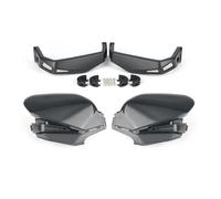 Accessoires moto Pour Can-Am Pour Ryker 600 900 ATV Moto Protège-mains Noirs Protège-mains Bouclier Déflecteurs D’air Pare-vent Équipement De Protection Pièces rechange(Handguard-Windshield)