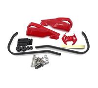 Accessoires moto Pour CB400X 2020-2023 CB500X 2019-2023 NX400 500 2024 Kit De Protection Pour Guidon Et Protège-mains De Moto Avec Protections Pour Spoilers Pièces rechange(Red)