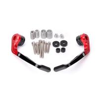 Accessoires moto Pour Cb650r Cb1000r Cb1100rs Cb1300 Protège-mains Universels En Aluminium CNC Pour Moto Protection Des Leviers De Frein Et D'embrayage Du Guidon Pièces rechange(Red)
