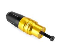 Accessoires Moto pour CFMOTO CLX700 2021 2022 Cadre Coulissant Capuchons Anti Collision Curseur D'échappement Moteur(Or)