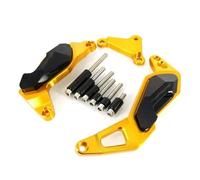 Accessoires Moto pour Kawasaki Z400 pour NINJA400 pour Ninja 400 Z 400 2018-2023 Moteur Moto Cache Protecteur Protection Coulisses Coulisseurs Carénage Pièces Rechange(Gold)