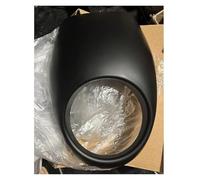 Accessoires Moto pour Royal Enfield pour Super Meteor 650 Moto Pare-Brise Carénage Masque Pare-Brise Avant Couverture Fourche Montage Pièces Rechange(Noir Mat)