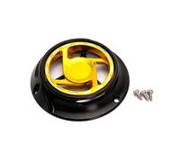 Accessoires Moto pour Vespa pour Sprint150 pour Sprint Primavera 150 125 Cache Moteur De Moto Protège-Ventilateur Protège-radiateur Pièces Rechange(Black-Gold)