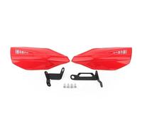 Accessoires moto Pour XR125 XR150 XR190 XR650 L XR400 XR650L XR 230 250 600 CRF230 CRF250 CRF300L Protège-mains Guidon Moto Protection Des Leviers Frein Et D'embrayage Pièces rechange(Red)