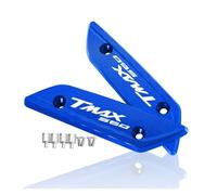 Accessoires Moto pour Yam&AHA TMAX560 Tech Max 2022-2024 : Cache-rétroviseur, Support De Rétroviseur Intégré Au Pare-Brise(Style D)