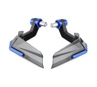 Accessoires moto Pour YAMAHA FZ6 FZ6R FZ6N/S FZ1 FZ8 Protections De Guidon Universelles Pour Moto Protection Des Leviers De Frein Et D'embrayage Protection Du Guidon Pièces rechange(Blue)