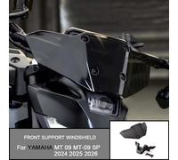 Accessoires moto pour YAMAHA MT 09 MT-09 SP 2024 2025 2026 : Support de pare-brise avant, déflecteur de vent, carénage inférieur 1set Dark gray