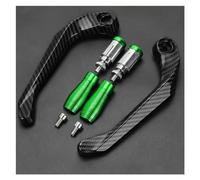 Accessoires Moto Pour ZX7R ZX-7R 1989-2003 2002 2001 2000 1999, Leviers De Frein Et D'embrayage, Protège-mains(Green)