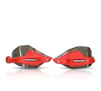 Accessoires Moto Protège-Mains Housses Protection Extensions Pare-Brise pour ADV350 2022-2025(Large Red-Brown)