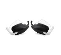 Accessoires Moto Protège-mains Protection De Poignée Protège-mains Guidon Aluminium Pour Ducati Pour Multistrada V4 V4S V2 V2S 2021-2025 Protege Main Guidon(Transparent Silver)