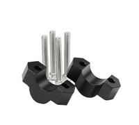 Accessoires Moto Rehausseur Guidon Drag Poignée Barre Adaptateur D'extension pour F900R pour F900XR pour F850GS pour F 850 GS pour A&DVENTURE Riser Pince Guidon(No Logo Black)