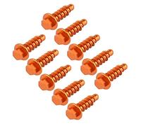 Accessoires Moto Vis Taraudeuse Boulons De Protection Couvercle Moto pour GasGas MC 125/250 EX 250/300 F 250/350/450 EC 250/350 2021-2023 2022(Orange)