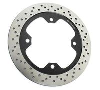 Accessoires motos Rotor De Disque Frein Arrière Moto, Pour H-ONDA CBF600S CBF 600 S 2004 2005 2006 2007 2008 2009 2010 2011 2012(Nero)