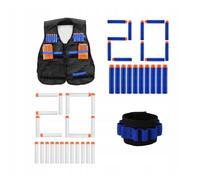 Accessoires Nerf 40 Flèches, Brassard, Gilet