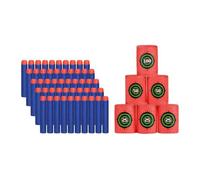 Accessoires Nerf - NERF - KIT D'ACCESSOIRES - 50 munitions - 6 cibles en mousse - Bleu