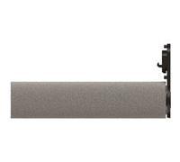 Polti Accessoire pour nettoyeur vapeur Rouleau PAEU0422 - Brosse rotative sols/tapis courts Gris