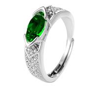 Accessoires Nez Anneaux Fashion · Open End Design Cut Sparkling Zircon Ring Highlighting Individual Charm Bijoux Jouets Anneaux (D, One Size)