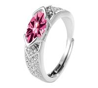Accessoires Nez Anneaux Fashion · Open End Design Cut Sparkling Zircon Ring Highlighting Individual Charm Bijoux Jouets Anneaux (A, One Size)