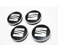 Accessoires originaux Seat 5F0601171CBX Lot de 4 cache-moyeux de roue en alliage