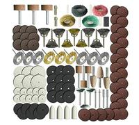Accessoires Outil Rotatif 337 Pièces, Pour Meulage, Ponçage, Polissage 1/8 Pouces, Kit Complet et Compatible - Polyvalent, Détail Précis, Usage Métal et Bois