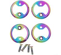 Accessoires Pédales Route Compatibles pour speedplay Accessoires | Métal haute résistance, diamètre 38mm, épaisseur 2.5mm, compatible pour wahoo, installation facile
