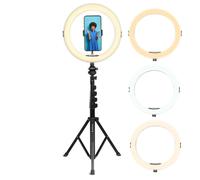 Accessoires photo Agfaphoto ARL11XL Trépied ajustable + Anneau LED 28cm