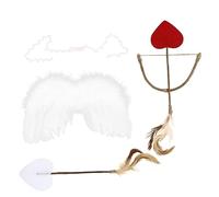 Accessoires Photo Bandeau 1 Set Infant Wing Cupid Cosplay Wings Baby Photo Props Fairy Wings Baby Photoshoot Wings with Headband Arrows Bow for Newborn Photography Props Cosplay