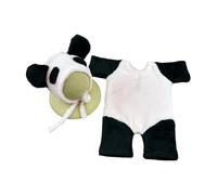 Accessoires Photo De Panda Nouveau-né Doux Barboteuse Douce Pour La Peau Chapeau Les Réunions De Famille Et Les Occasions Spéciales Costume D'animal Bébé Photo