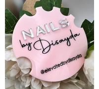 Accessoires Photo D'ongles Personnalisés, Accessoires For Réseaux Sociaux, Cadeaux For Ongles, Panneaux Selfies For Ongles, Cadeaux De Saint-Valentin For Prothésiste Ongulaire