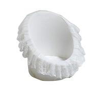 Accessoires photo pour bébé, canapé, studio photo, meubles posant une chaise en dentelle, fête prénatale, fête mensuelle, décoration de séance photo, accessoires de studio de photographie, toile de