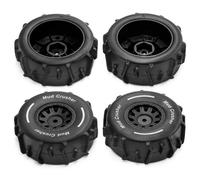 Accessoires Pneu Roue 72mm pour Arrma pour Mojave pour Grom 1/16