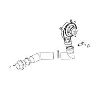 Accessoires poêle à granulés Austroflamm - Kit de distribution d'air chaud pour Ruby