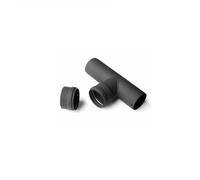 Accessoires poêle à granulés MCZ - T-Pièce de raccordement Ø 80 mm