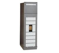 Accessoires poêle à granulés Wodtke - Réservoir de stockage de pellets - ivo.tower Décor en verre Blanc