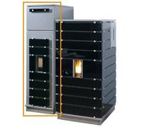 Accessoires poêle à granulés Wodtke - Réservoir de stockage de pellets - ivo.tower Décor en verre Noir