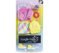 Accessoires poupée - COROLLE - Dressing fluo - Pour poupée mannequin 28 cm - 7 accessoires - Des 4 ans