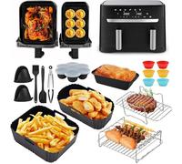 Accessoires Pour Air Fryer Moulinex Easy Fry&Grill Ustensiles Friteuse Air Fryer,Moule Pour Air Fryer Moulinex Accessoires Pour Fr