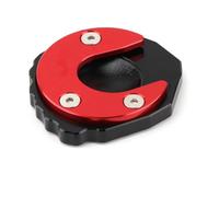 Accessoires pour Aprilia GPR150 APR125 CR150 APR150-6V STX Cafe APR125-2 Accessoires De Moto Support Latéral Agrandisseur Plaque Béquille Extension Pied Support D'étagère(Red)