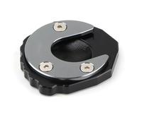 Accessoires pour Aprilia GPR150 APR125 CR150 APR150-6V STX Cafe APR125-2 Accessoires De Moto Support Latéral Agrandisseur Plaque Béquille Extension Pied Support D'étagère(Gray)