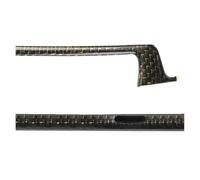 Accessoires Pour Archet De Violon 4/4 À Faire Soi Même Tige Peigne En Crin De Cheval Brut Vis De Racine D'archet En Ébène(14)