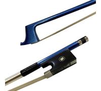 Accessoires Pour Archets De Violon Archet De Violon En Fiber Carbone Cheveux Blancs(Blue1 8size)