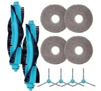 Accessoires pour aspirateur Cecotec pour conga 20090 ProAI - Brosse à rouleau principale, brosse latérale, chiffon de nettoyage - Ensemble d'outils de nettoyage