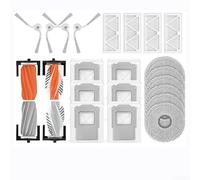 Accessoires pour aspirateur robot DJI pour Romo A2/P2, kit de remplacement avec brosse à rouleau, brosse latérale, filtre serpillère, sac à poussière, pièces de nettoyage
