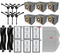 Accessoires pour aspirateur robot, filtre HEPA, brosses de nettoyage, set 2