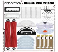 Accessoires pour aspirateur robot Roborock S7 S7 Plus T7S T7S Plus, brosse principale, filtre Hepa, vadrouilles, sac à poussière, pièces de rechange 1PCS