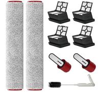 Accessoires pour Aspirateurs pour Dreame H12 Pro FlexReach/ H15 Pro, pièces de Rechange 2 Brosses à Rouleaux, 4 Filtres HEPA,