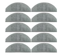 Accessoires pour aspirateurs robots Balai Brosse latérale Balai Lingettes Filtres à chiffons, Compatible pour Ancre, Compatible pour Eufy, Compatible pour RoboVac Série X8 Hybride (Color : 10 PCS