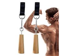 Accessoires Pour Barre De Traction - Bois De Hêtre | Poignée D'escalade | Exercice De Prise De Balle Pour L'entraînement À Domicile, L'entraînement En Force, Le Conditionnement Du Haut Du Corps, Le Re